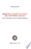 Medicina e sanità in Italia nel ventesimo secolo