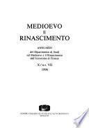 Medioevo e Rinascimento
