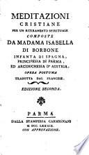 Meditazioni cristiane per un ritiramento spirituale