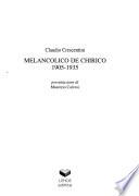 Melancolico De Chirico