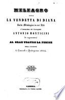 Meleagro ossia La vendetta di Diana