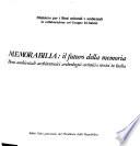 Memorabilia: Tutela e valorizzazione oggi