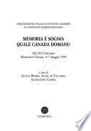 Memoria e sogno