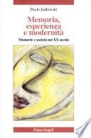 Memoria, esperienza e modernità