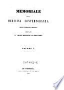 Memoriale della medicina contemporanea. Opera periodica mensile diretta da Adolfo Benvenuti e L. Paolo Fario.