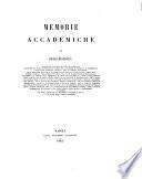 Memorie accademiche