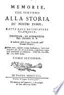 Memorie, Che Servono Alla Storia De'Nostri Tempi, Fatte Dall'Osservatore Olandese, Compilate, Ed Accresciute Dal Signor D. V. (Emeric de Vattel) E tradotte dalla lingua Francese nell' Idioma Italiano