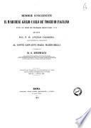 Memorie concernenti il marchese Giulio Carlo de' Toschi di Fagnano fino al mese di febbraio dell'anno 1752 inviate dal p. d. Angelo Calogerà al conte Giovanni Maria Mazzuchelli e pubblicate da B. Boncompagni