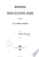 Memorie degli illustri Jesini