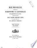 Memorie degli scrittori e letterati parmigiani raccolte dal padre Ireneo Affò e continuate da Angelo Pezzana. Tomo sesto [-settimo ed ultimo]