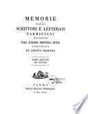 Memorie degli scrittori e letterati Parmigiani racolte dal Padre Affò,...