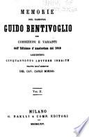 Memorie del cardinal Guido Bentivoglio