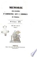 Memorie dell'Accademia d'agricoltura, arti e commercio di Verona