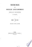 Memorie dell'Accademia delle Scienze di Torino