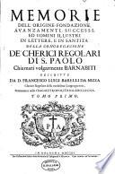 Memorie dell'origine, fondazione, avanzamenti, successi, ed uomini illustri in lettere