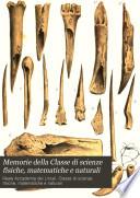 Memorie della Classe di scienze fisiche, matematiche e naturali