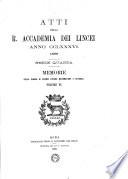 Memorie della Classe di Scienze Fisiche, Matematiche e Naturali
