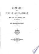 Memorie della Regia Accademia di scienze, lettere ed arti in Modena