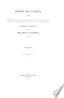 Memorie della Società astronomica italiana (già degli spettroscopisti) ...