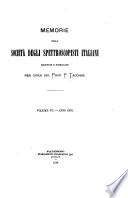 Memorie della Società astronomica italiana (già degli spettroscopisti) ...