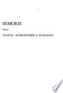 Memorie della Società astronomica italiana