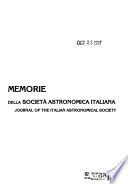 Memorie della Società astronomica italiana