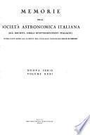 Memorie della Società astronomica italiana