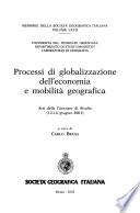 Memorie della Società geografica italiana