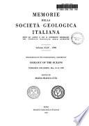 Memorie della Società geologica italiana