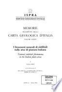 Memorie descrittive della carta geologica d'Italia