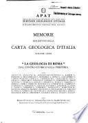 Memorie descrittive della carta geologica d'Italia
