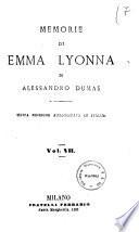 Memorie di Emma Lyonna di Alessandro Dumas