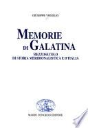 Memorie di Galatina