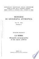 Memorie di geografia antropica