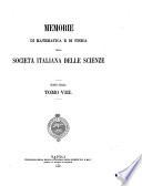 Memorie di matematica e di fisica
