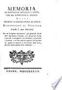 Memorie ed Osservazioni pubblicate dalla Societa d'Agricoltura pratica d'Udine