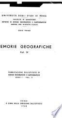 Memorie geografiche