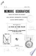 Memorie geografiche