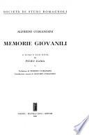 Memorie giovanili