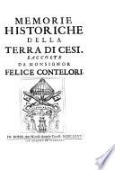 Memorie historiche della Terra di Cesi