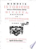 Memorie Istoriche Della Fedelissima Città Di Capua