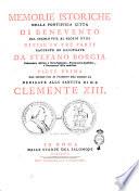 Memorie istoriche della pontificia città di Benevento dal secolo 8. al secolo 18. divise in tre parti raccolte ed illustrate da Stefano Borgia ... Parte prima [-terza]