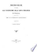 Memorie per Servire alla Descrizione della Carta Geologica d'Italia