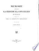 Memorie per Servire alla Descrizione della Carta Geologica d'Italia