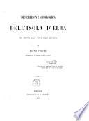 Memorie per servire alla descrizione della carta geologica d'Italia pubblicate a cura del R. Comitato Geologico del Regno