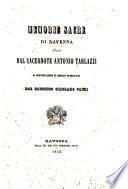 Memorie sacre di Ravenna