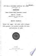 Memorie. Serie 8, Sezione 3a. Botanica, zoologia, fisiologia, patologia