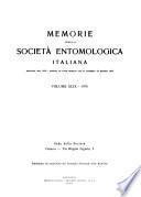 Memorie - Società entomologica italiana