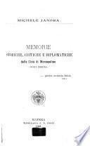 Memorie storiche, critiche e diplomatiche della città di Montepeloso (oggi Irsina)