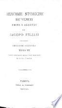 Memorie storiche de'Veneti primi e secondi. Edizione seconda